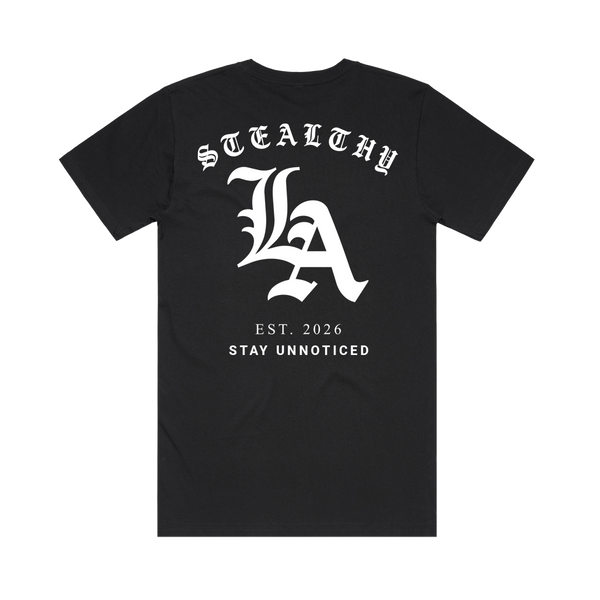 Stealthy LA Black Tee