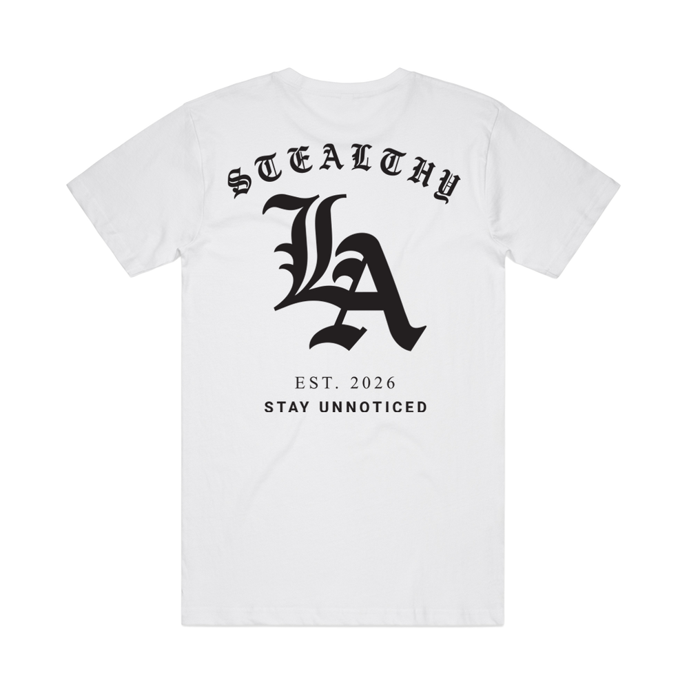 Stealthy LA White Tee