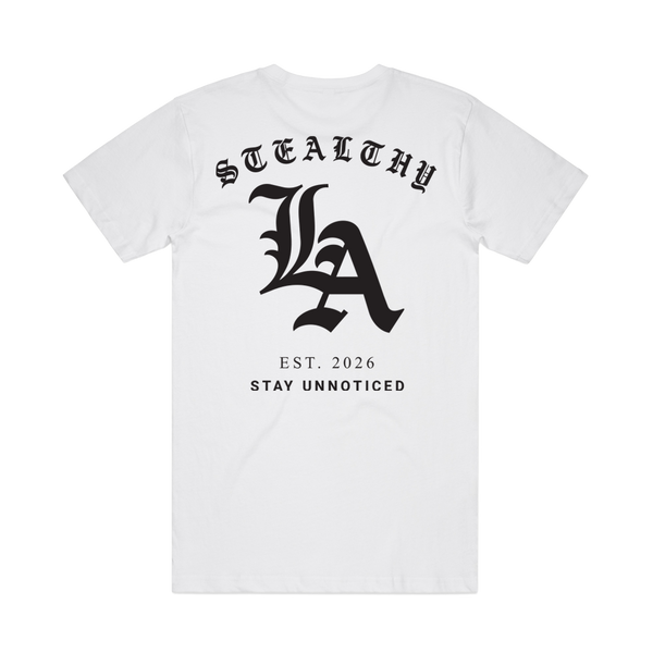 Stealthy LA White Tee